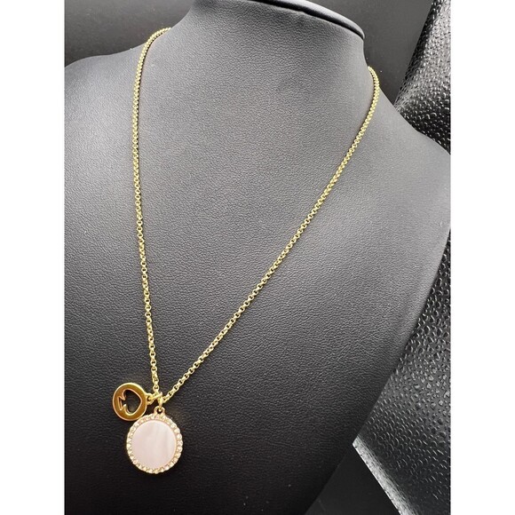 Kate Spade Hole Punch and MOP Necklace - Picture 7 of 10